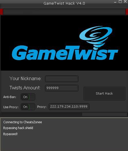 gametwist twist generator